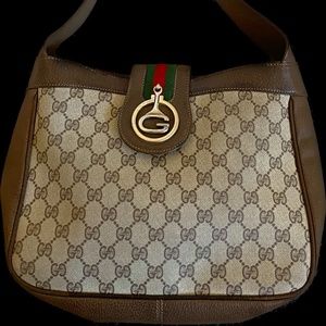 Gucci Sherry Line Basket Shoulder Bag